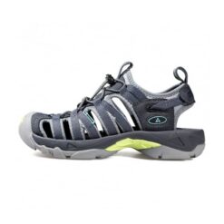 صندل زنانه هامتو مدل 710442B-1 رنگ خاکستری تیره