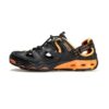 کفش مردانه هامتو 630261A-1 رنگ مشکی/نارنجی