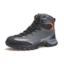 کفش مردانه هامتو مدل 240662A-2 رنگ خاکستری تیره