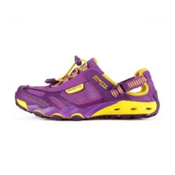 کفش زنانه هامتو مدل 2605-3 رنگ بنفش/زرد